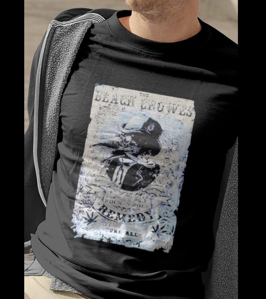 The Black Crowes Rock N Roll Remedy All Natural Cure All T-Shirt