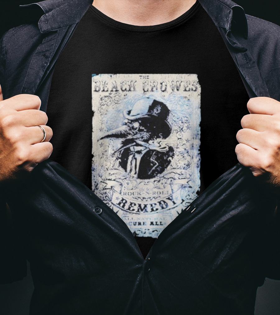 The Black Crowes Rock N Roll Remedy All Natural Cure All T-Shirt