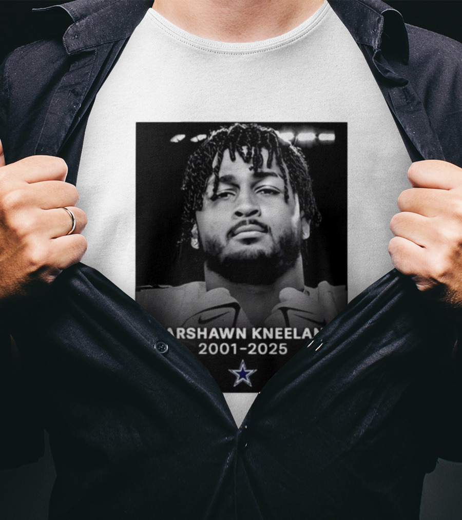 Marshawn Kneeland 2001-2025 Star Symbol Tribute T-Shirt
