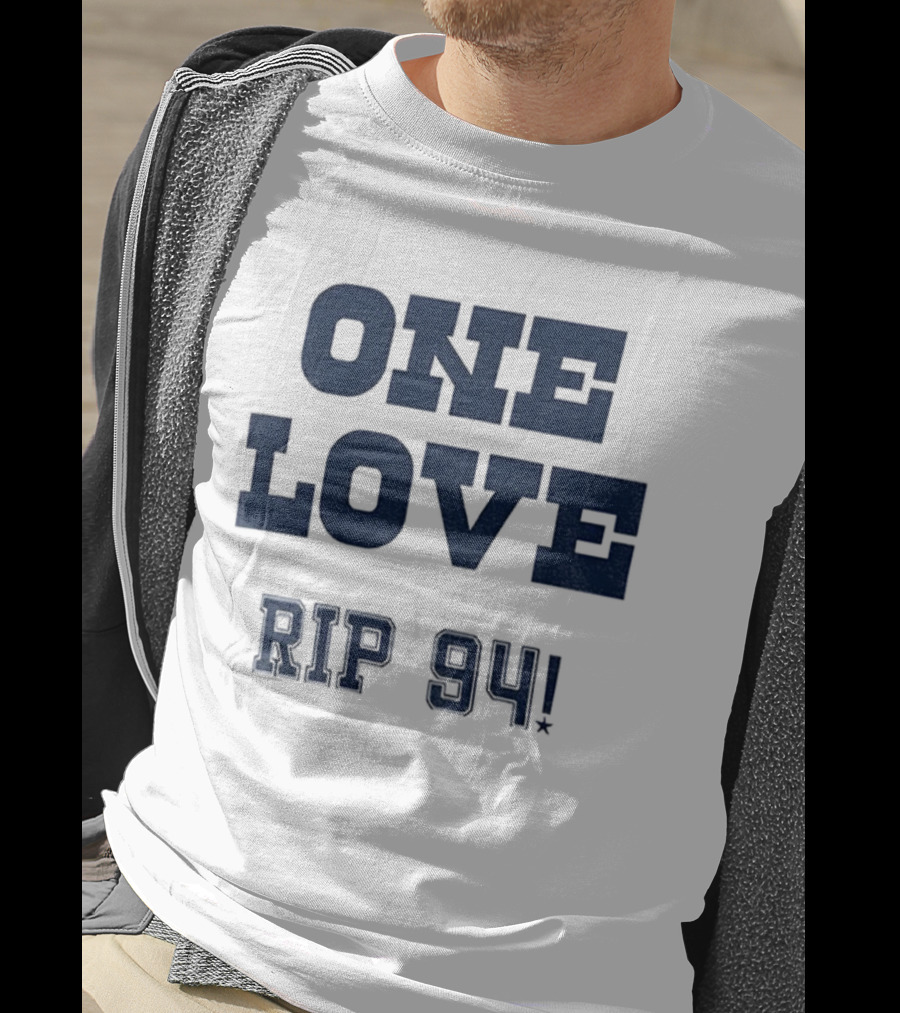 One Love RIP 94 Marshawn Kneeland Dallas Cowboys NFL Football 2025 T-Shirt