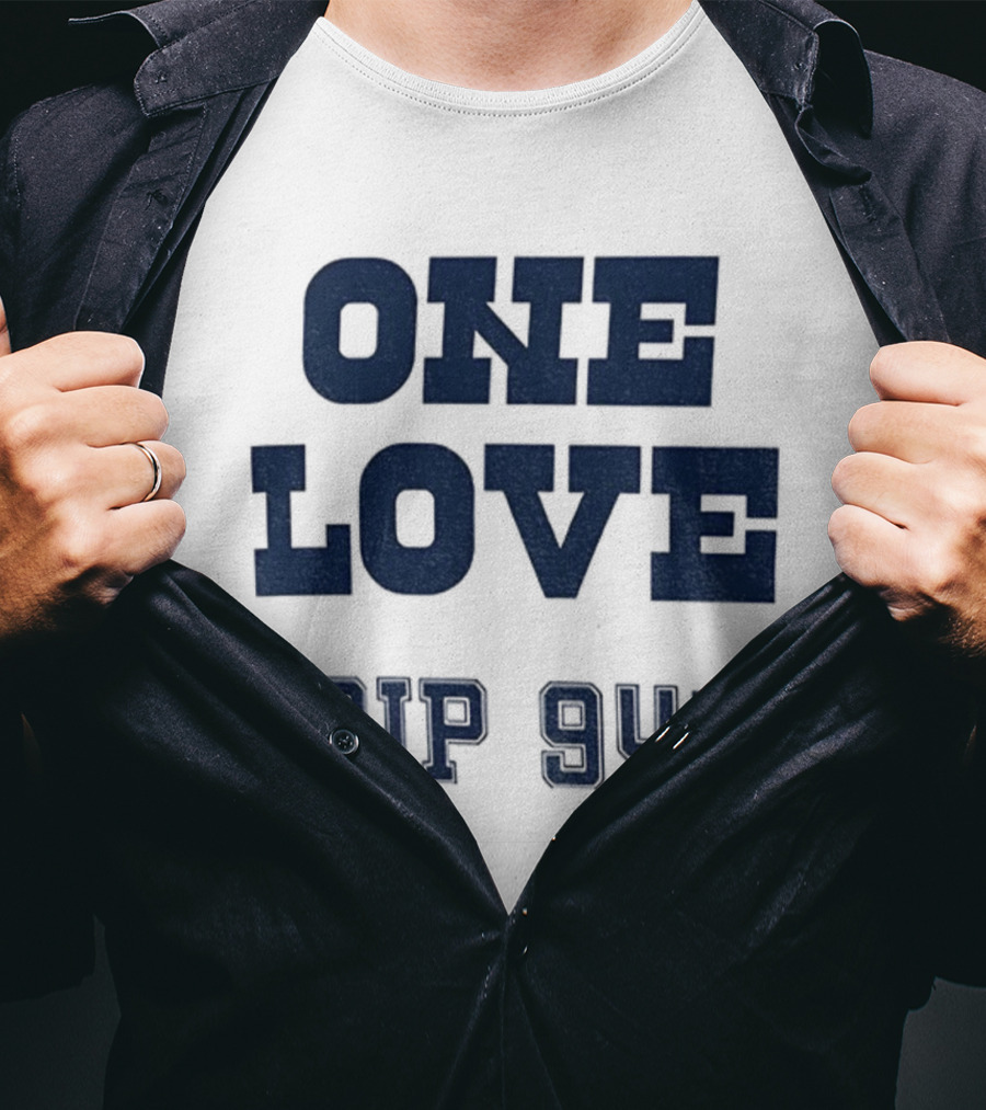 One Love RIP 94 Marshawn Kneeland Dallas Cowboys NFL Football 2025 T-Shirt