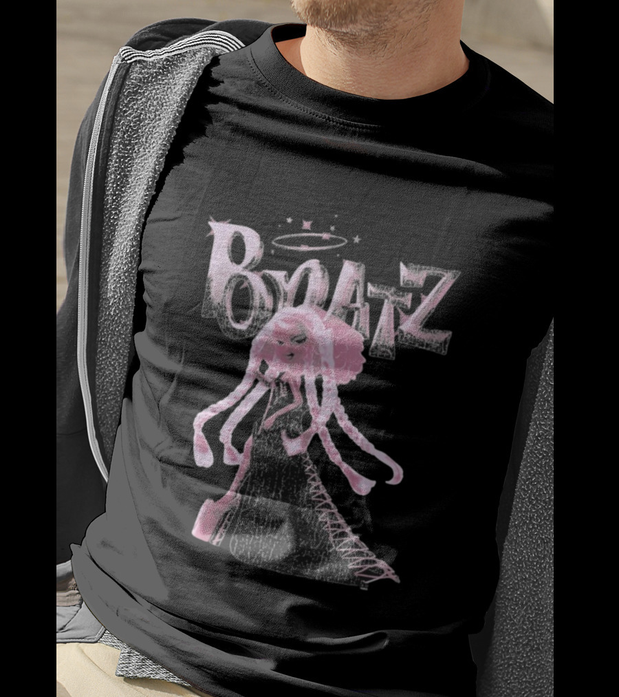 Bratz Character Anniversary Fashion Graphic With Halo And Stars T-Shirt