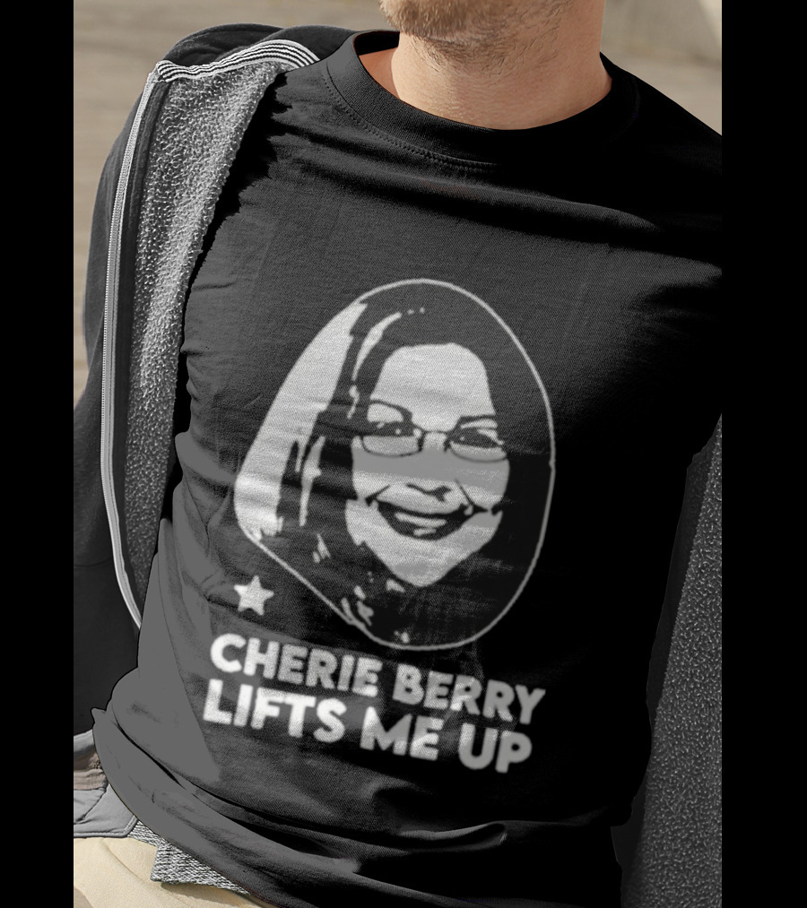 Cherie Berry Lifts Me Up Star Icon Portrait T-Shirt
