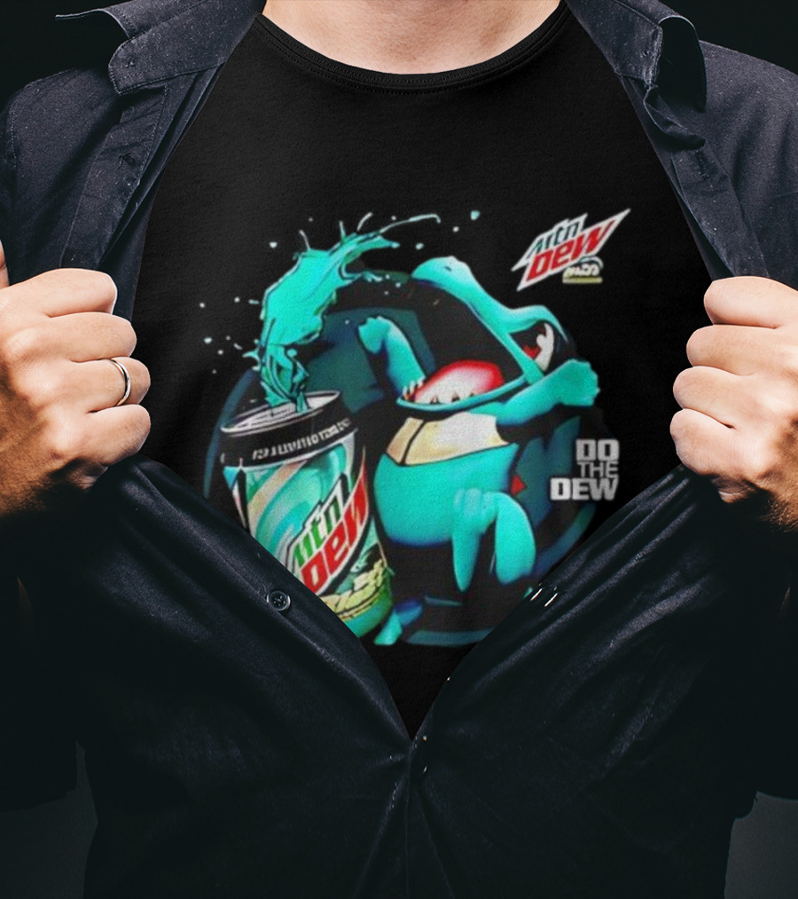 Mountain Dew Baja Blast Do The Dew Animation T-Shirt