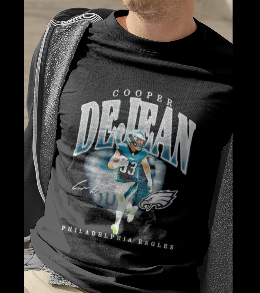 Philadelphia Eagles DeJean 93 Signature Player Hype T-Shirt