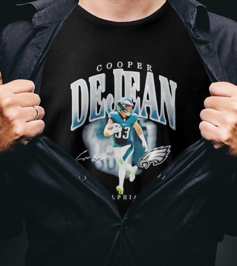 Philadelphia Eagles DeJean 93 Signature Player Hype T-Shirt
