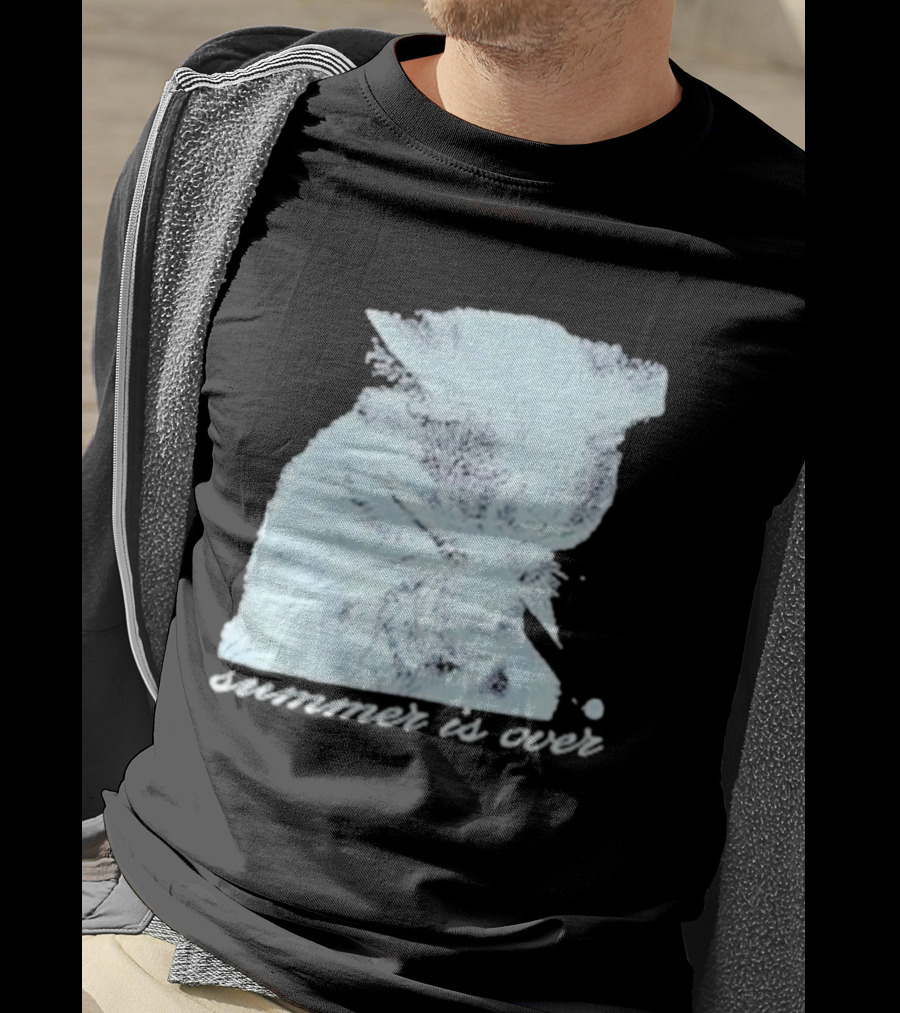 Will Mahony Summer Is Over Cat T-Shirt