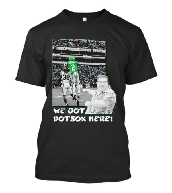 Eagles Champions 2025 Dotson Action Highlight T-Shirt