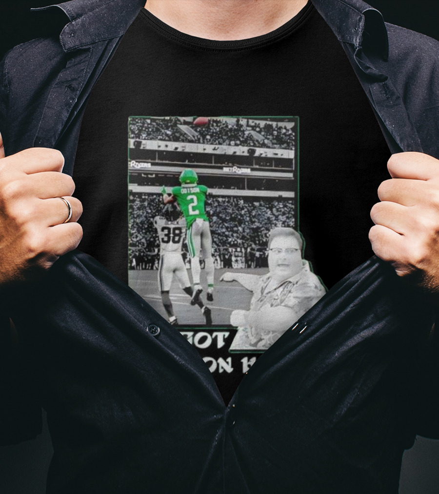 Eagles Champions 2025 Dotson Action Highlight T-Shirt