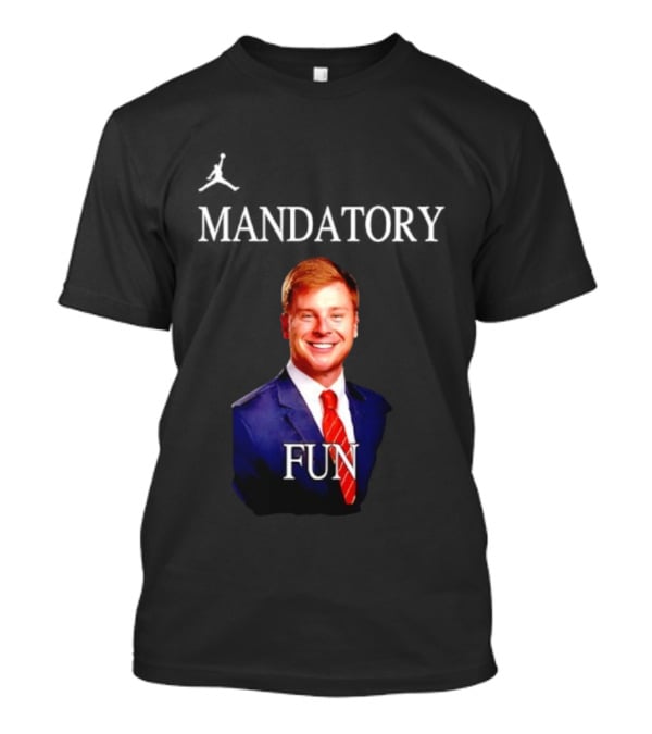 Jacob Maloney Mandatory Fun Portrait T-Shirt