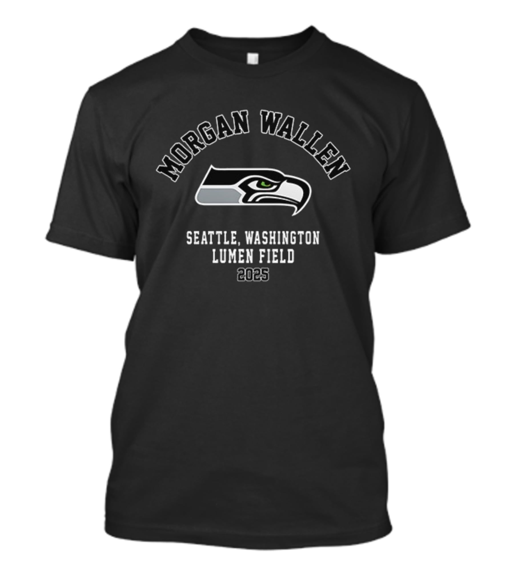 Morgan Wallen Seattle Washington Lumen Field 2023 Seahawks T-Shirt