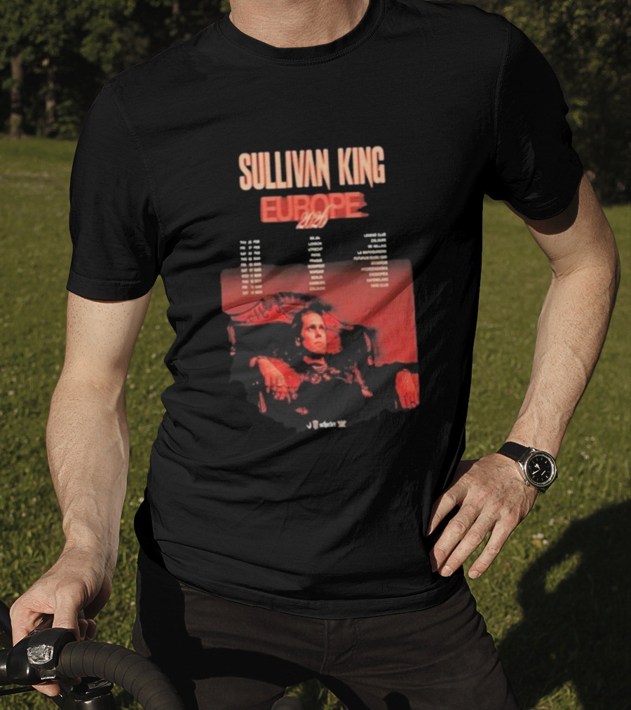 Sullivan King Europe 2026 Tour Dates And Locations T-Shirt