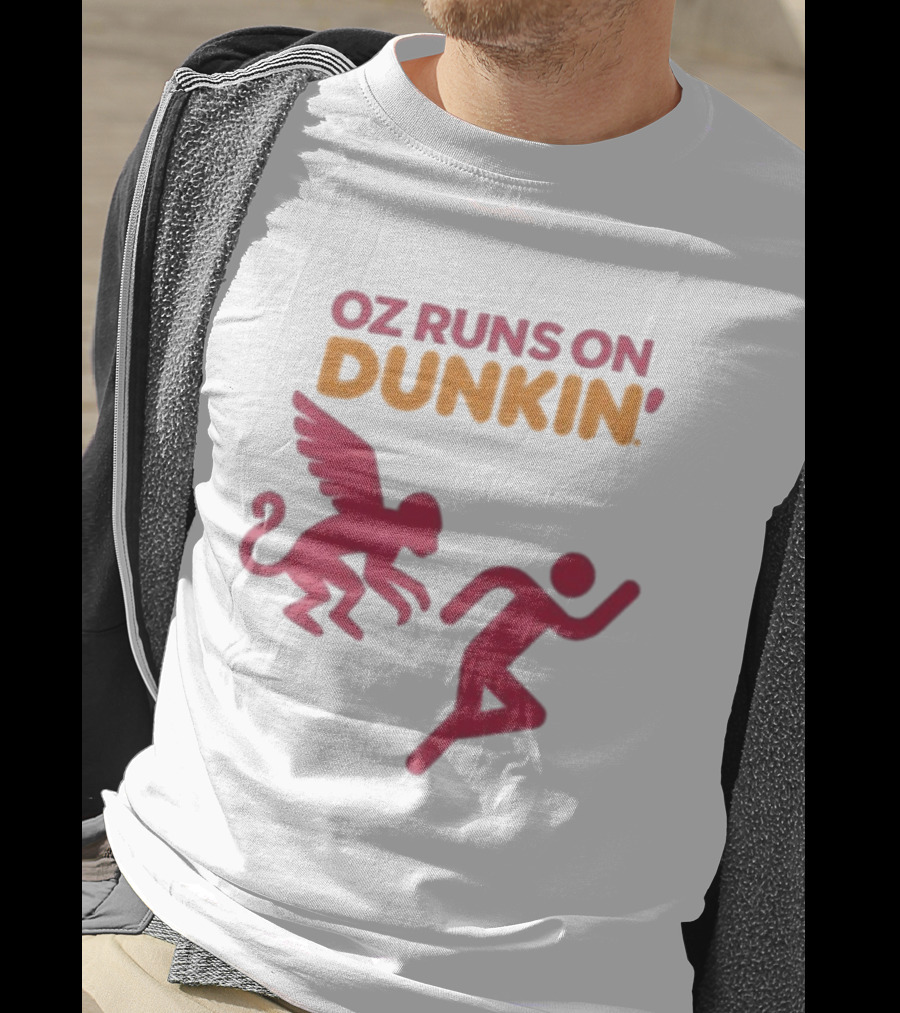 Wicked OZ Runs On Dunkin' Flying Monkey Chase T-Shirt
