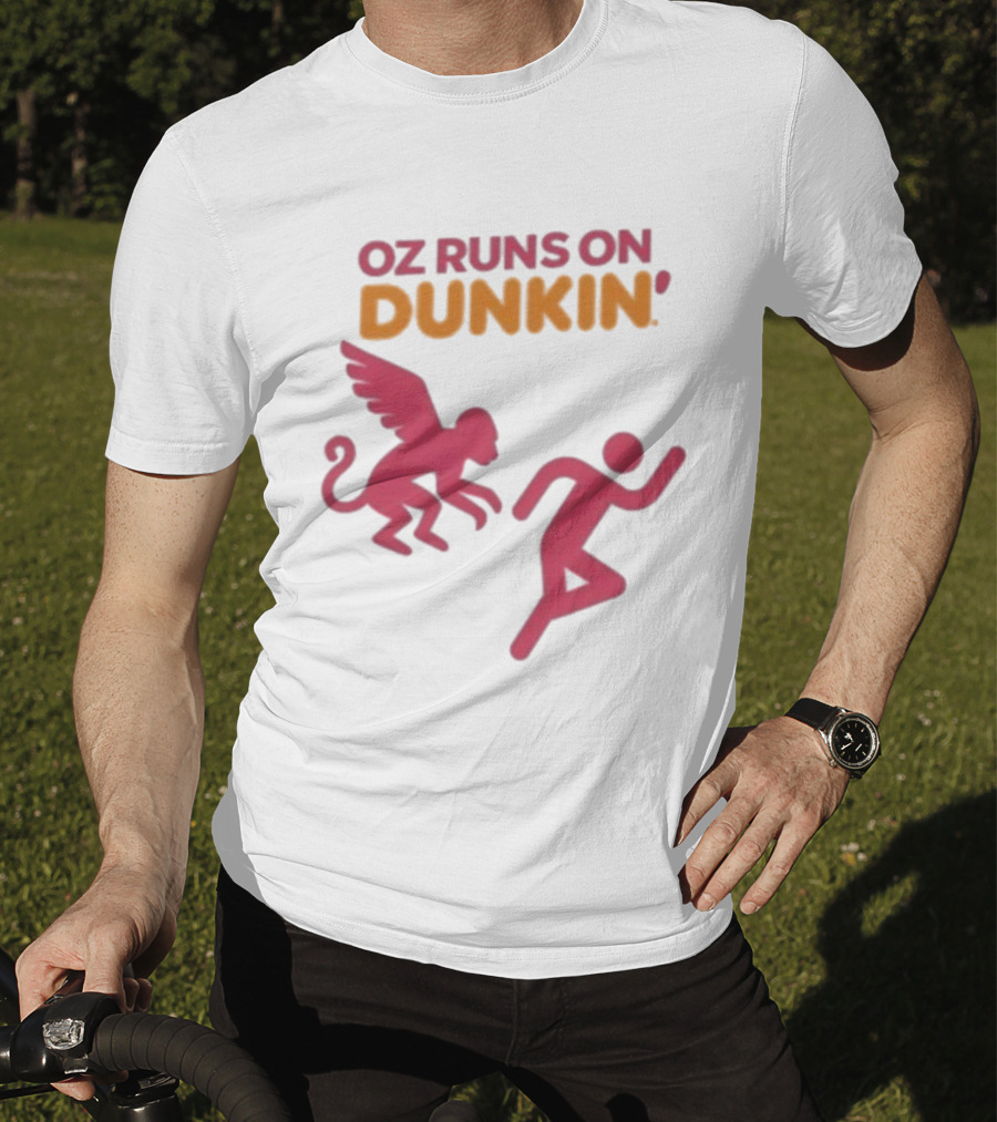 Wicked OZ Runs On Dunkin' Flying Monkey Chase T-Shirt