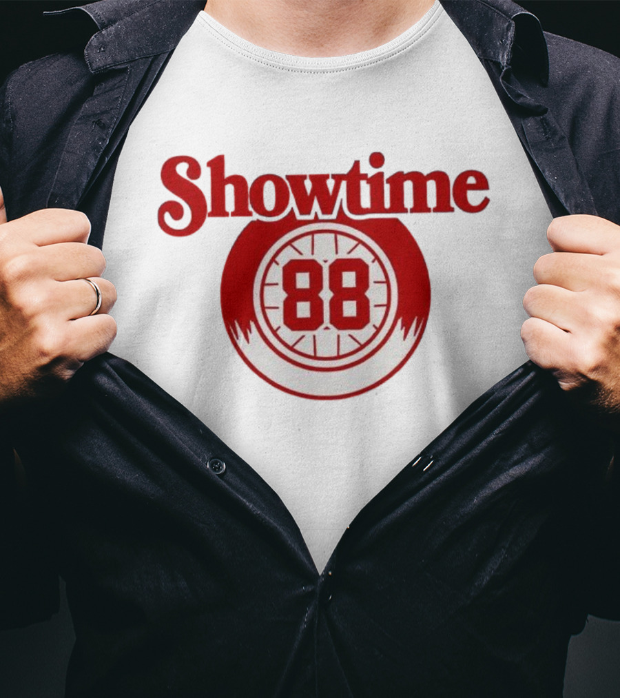 Showtime 88 Patrick Kane Detroit Red Wings Circle T-Shirt