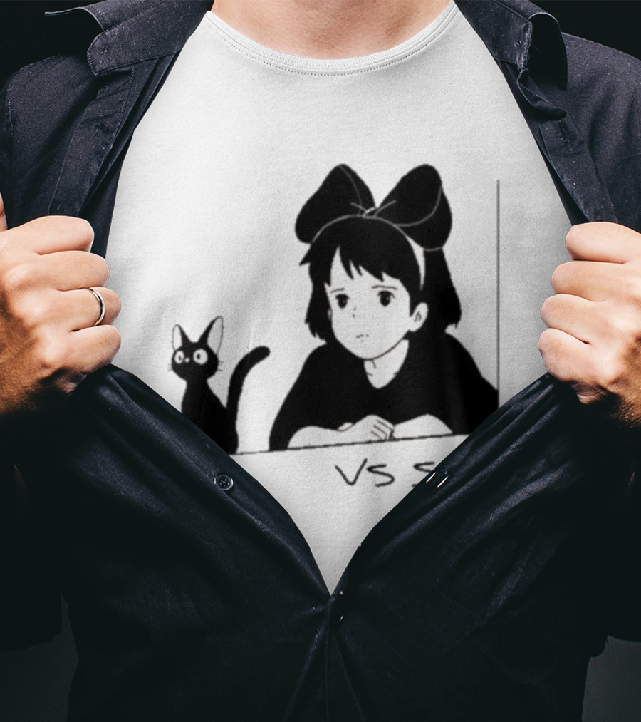 Vs Self Witch Cat Kiki’s Delivery Service Ursula T-Shirt