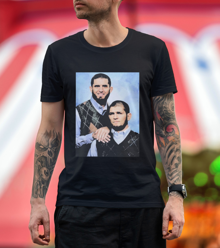 Islam Makhachev Step Brothers UFC 322 Comedy Tribute T-Shirt