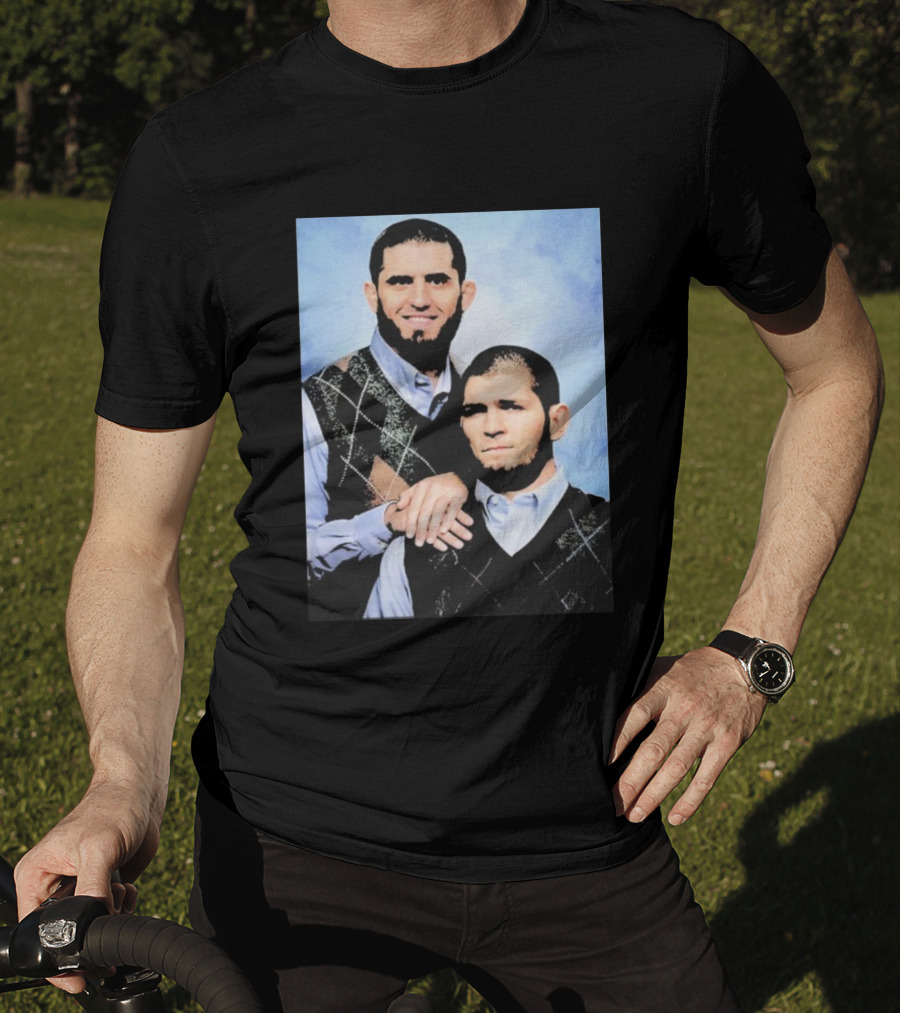 Islam Makhachev Step Brothers UFC 322 Comedy Tribute T-Shirt