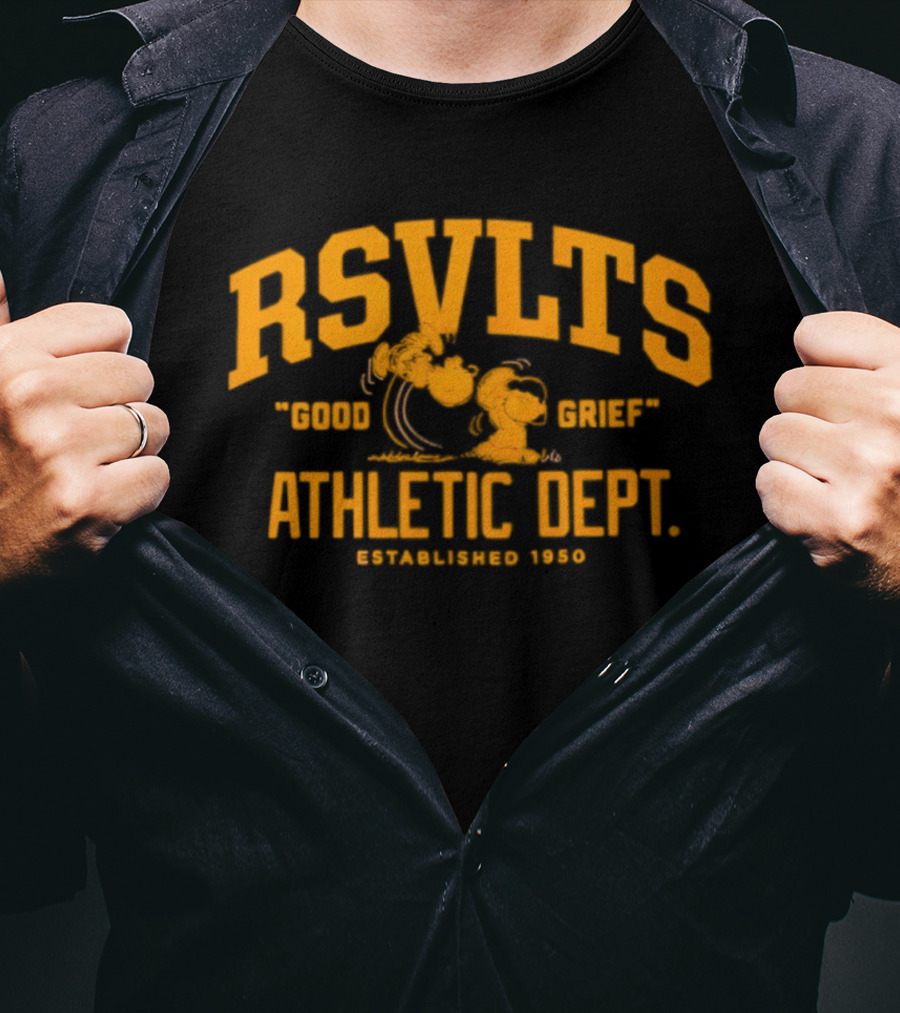 RSVLTS Peanuts Good Grief Athletic Dept Est. December 1965 T-Shirt