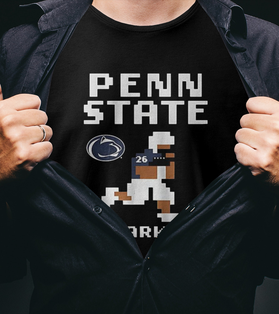 Penn State Saquon Barkley 8 Bit Style Nittany Lions Retro T-Shirt