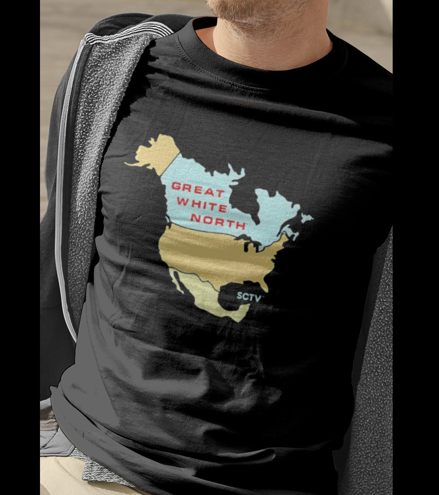 SCTV Great White North Map T-Shirt