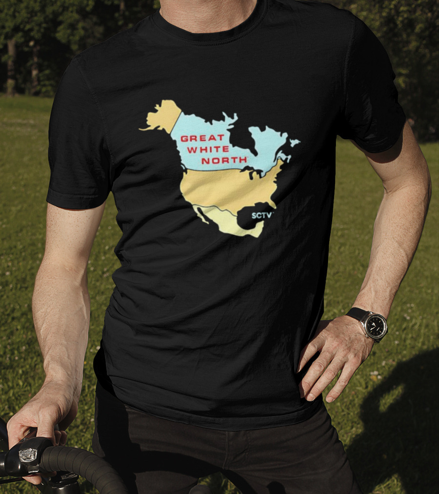 SCTV Great White North Map T-Shirt