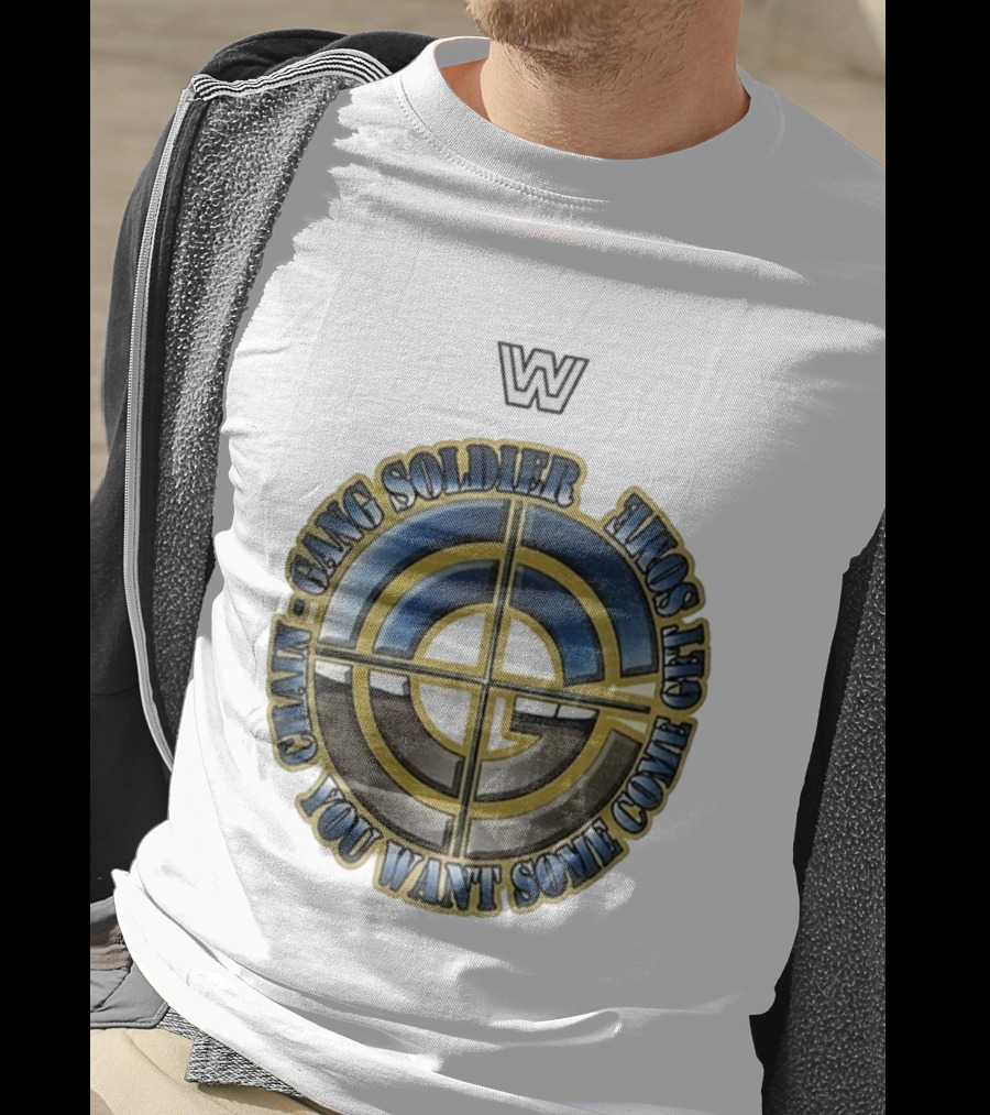 WWE Chain Gang Soldier You Want Some Come Get Some T-Shirt