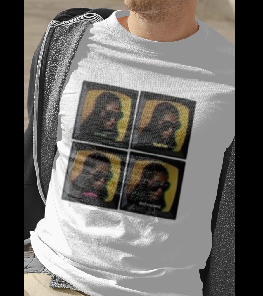 Ms Lauryn Hill Oh Oh Canada Retro TV Style Quad Image T-Shirt
