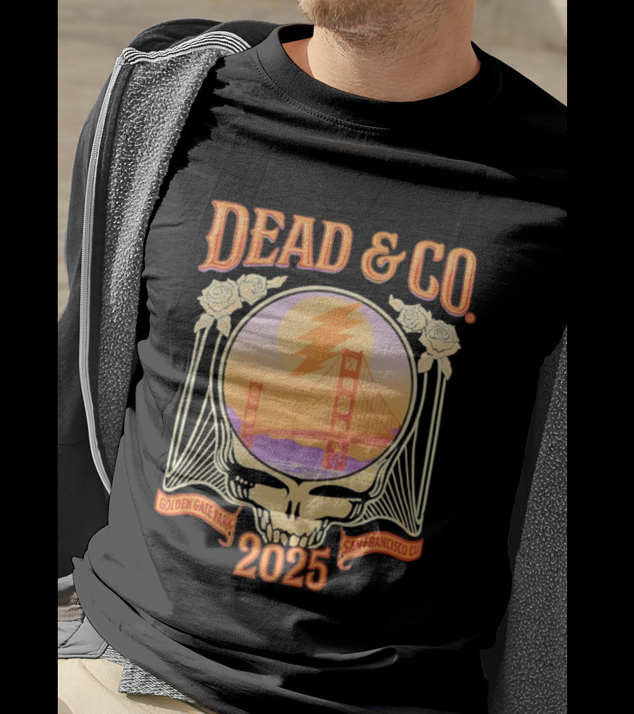 Dead And Company 2025 Golden Gate Park San Francisco CA T-Shirt