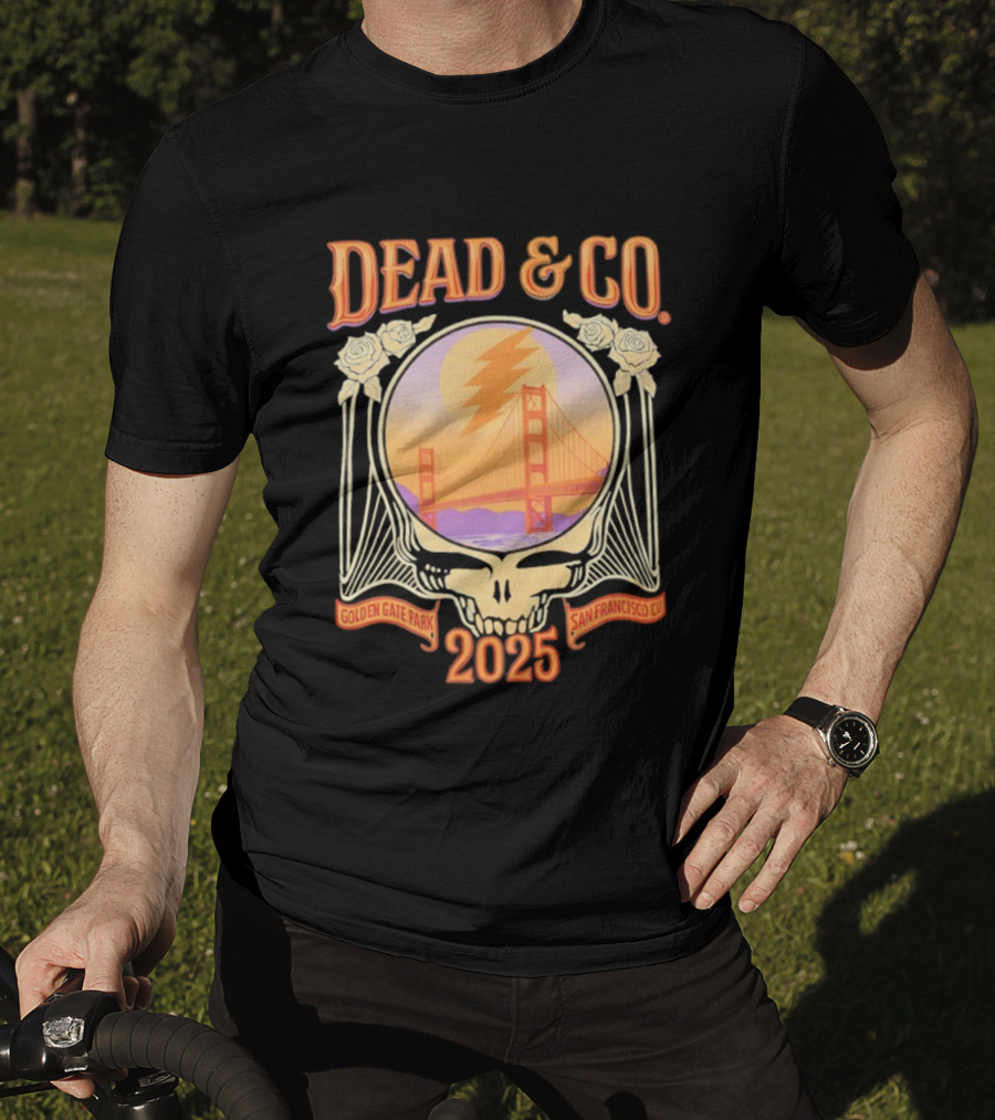 Dead And Company 2025 Golden Gate Park San Francisco CA T-Shirt