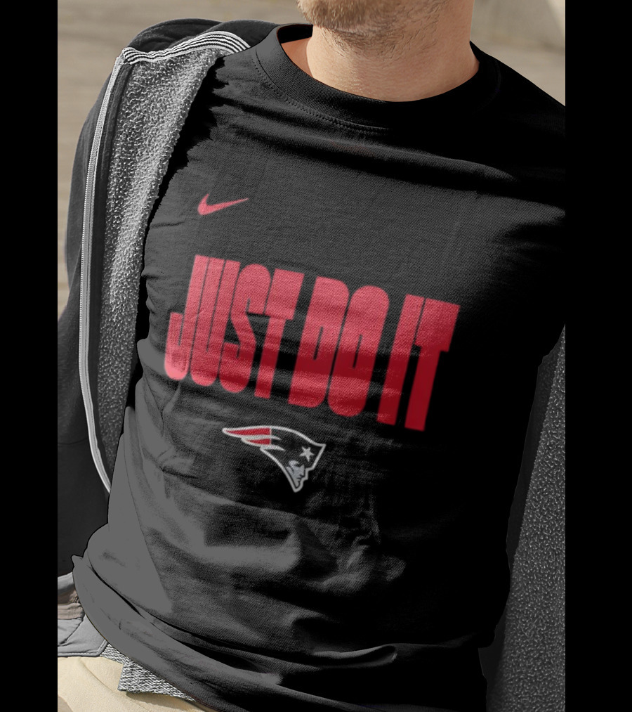 Nike New England Patriots Just Do It 2025 T-Shirt