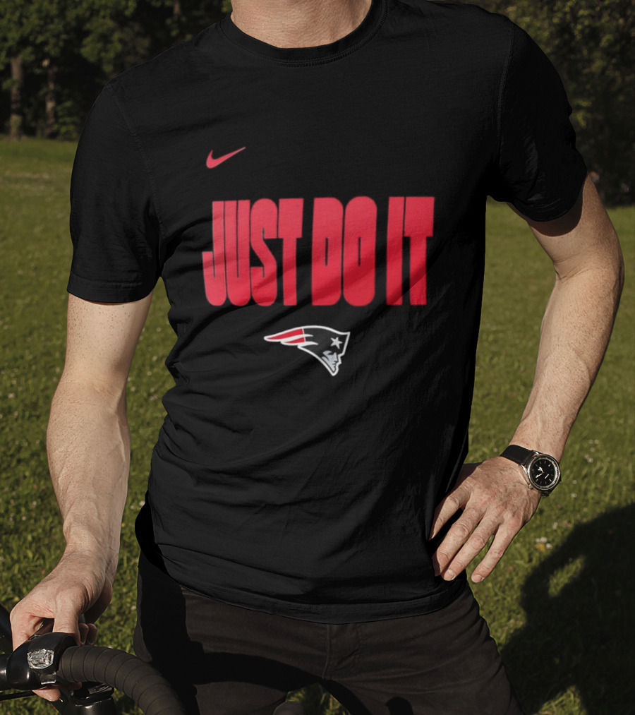 Nike New England Patriots Just Do It 2025 T-Shirt