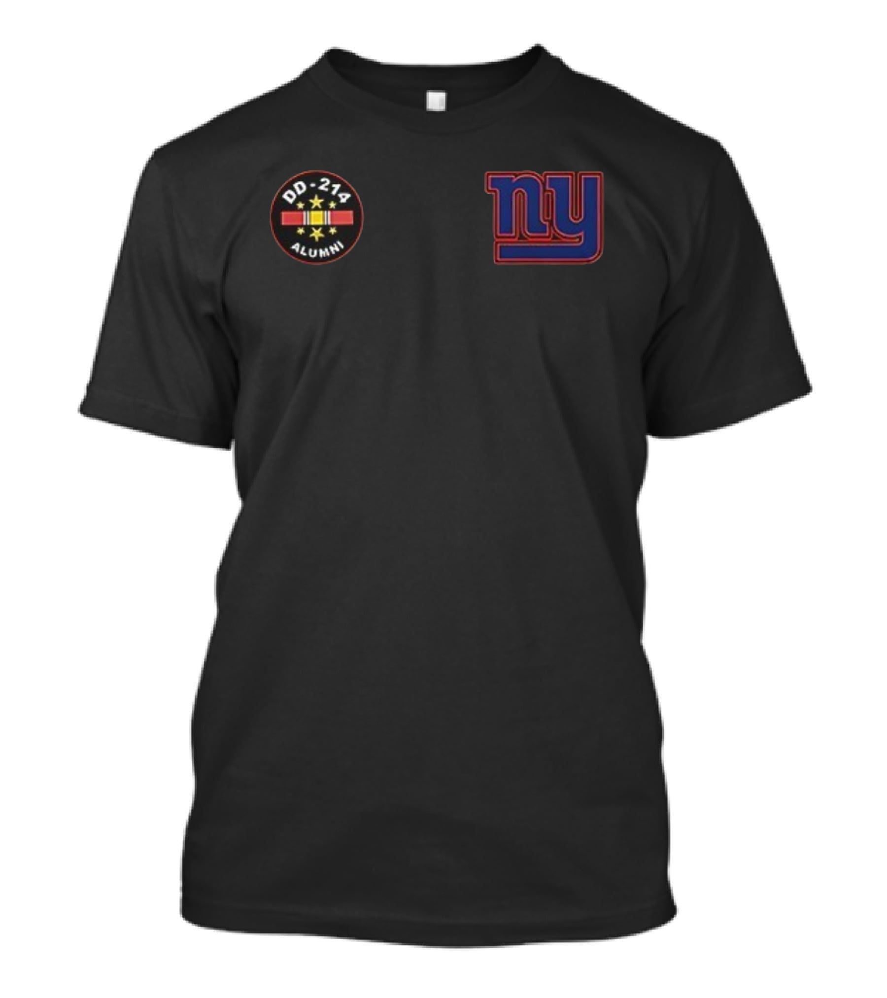 DD 214 Alumni New York Giants Never Underestimate A Commanders Fan T-Shirt