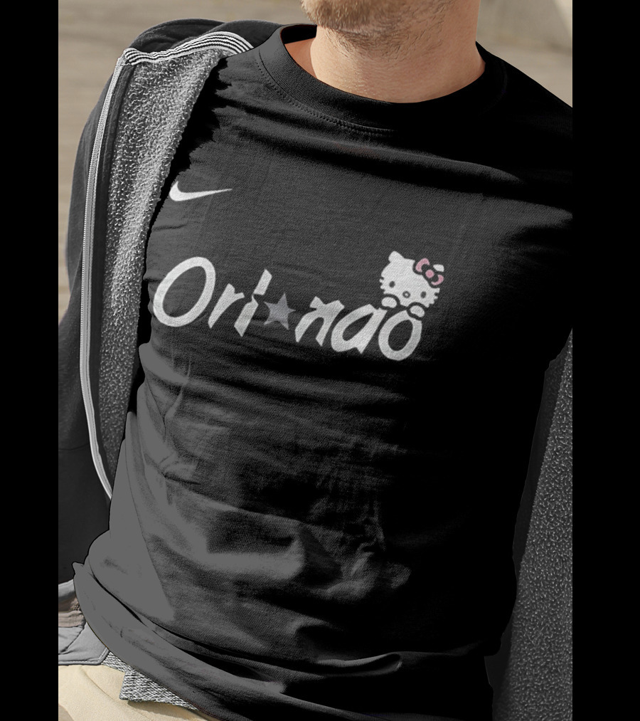 Orlando Magic Nike Hello Kitty Christmas Collaboration T-Shirt
