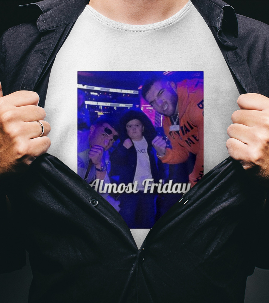 Almost Friday Hasbulla Pavia Skatt Night Out T-Shirt