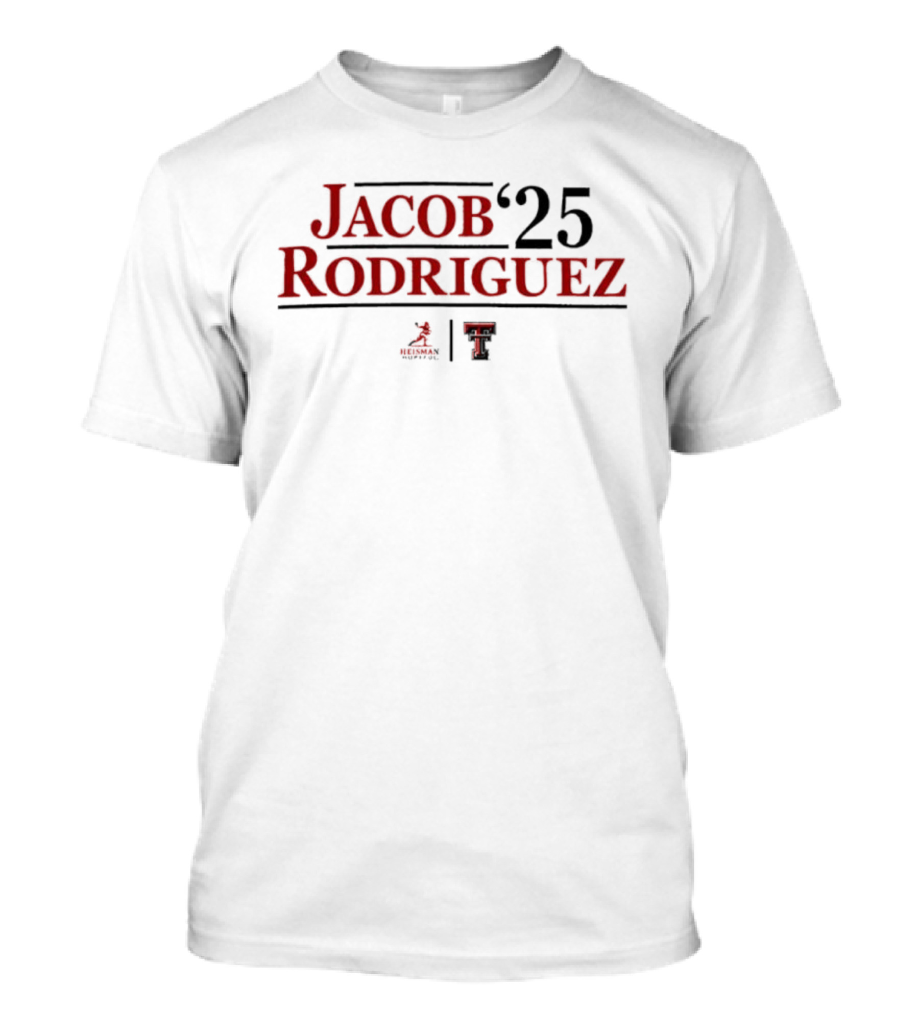 Jacob Rodriguez ’25 Texas Tech T T-Shirt