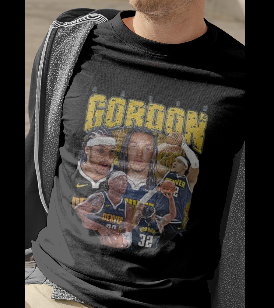 Aaron Gordon Denver Basketball MVP Highlights Plt என் 32 T-Shirt