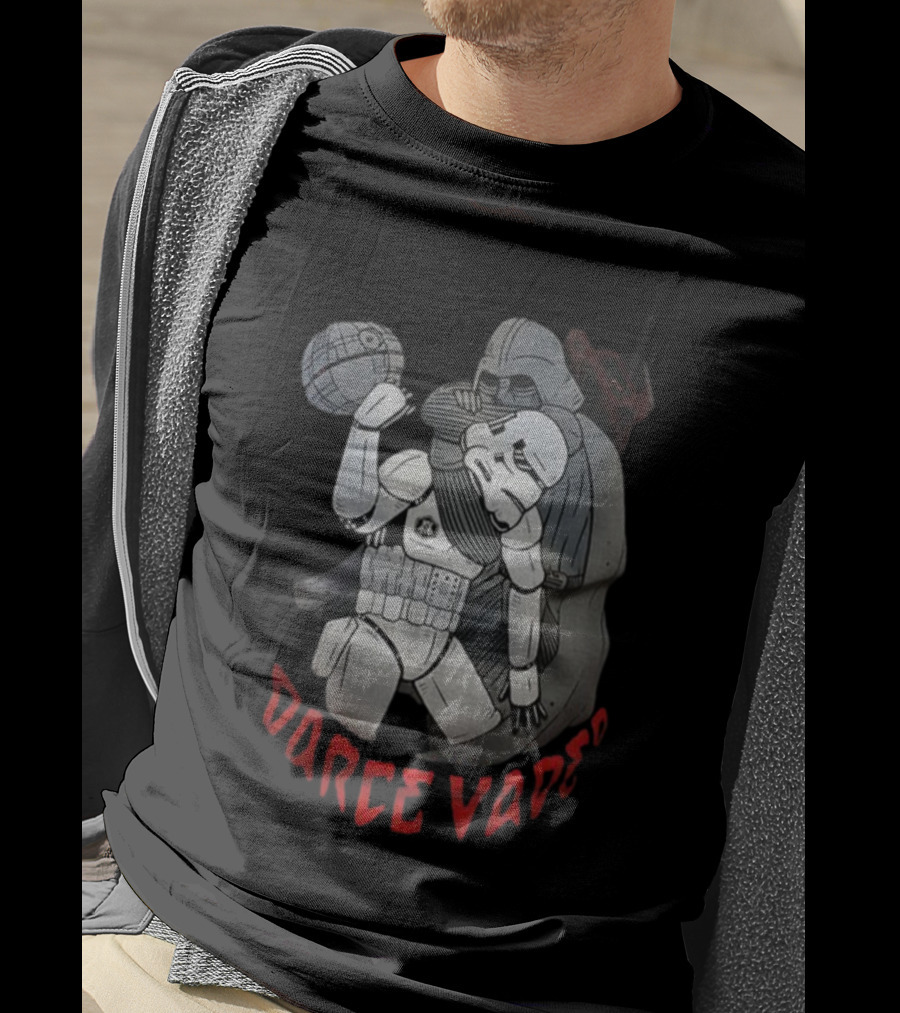 Darth Vader Stormtrooper Basketball Death Star Darth Vaper T-Shirt
