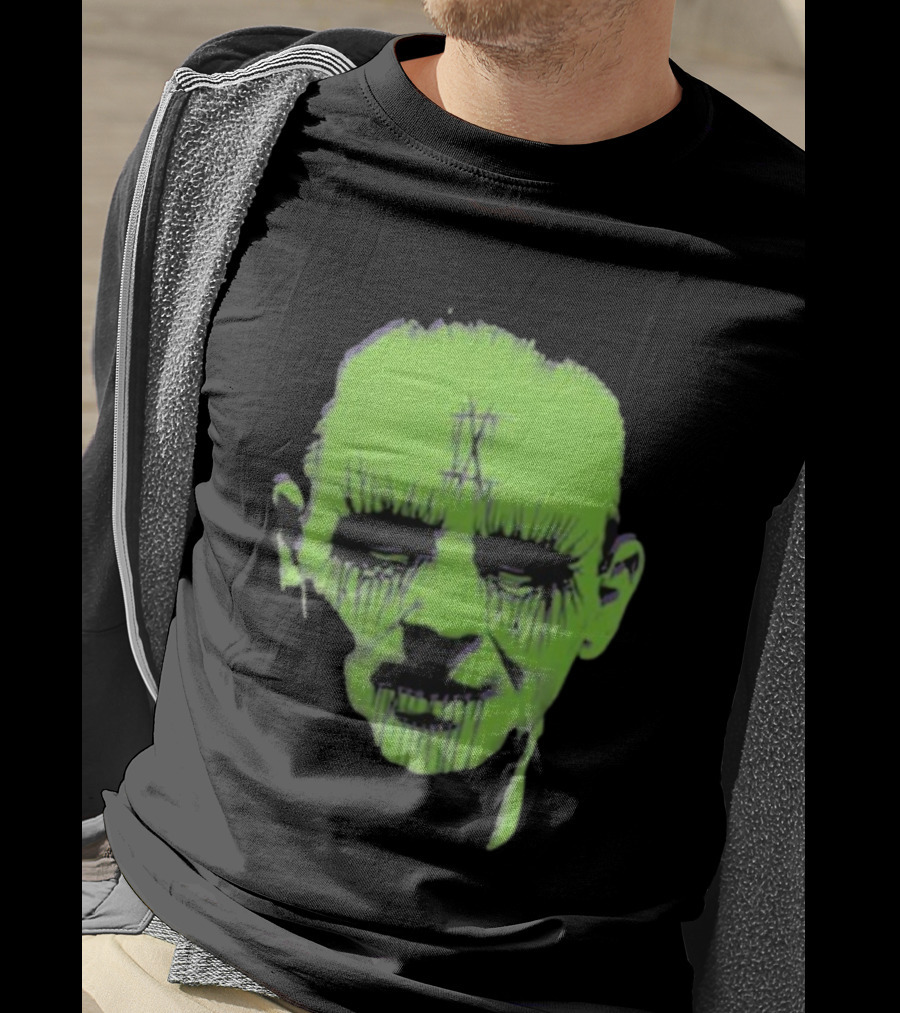 Ice Nine Kills Don't You Dare Say Art Is Dead Pop Up Tour Frankfurt December 6 2025 Green Horror Face T-Shirt