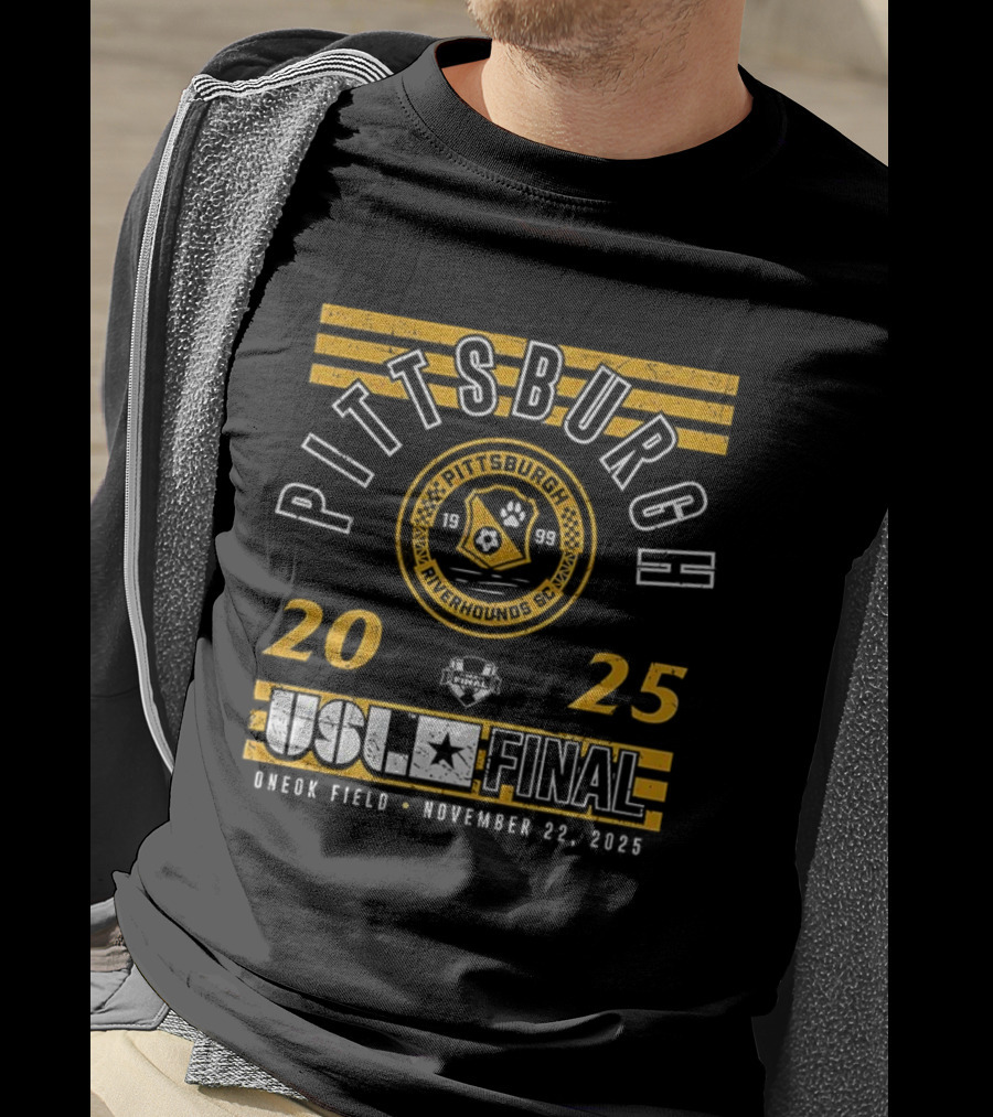 Pittsburgh Riverhounds SC 2025 USL Championship Final Highmark Stadium November 9 T-Shirt