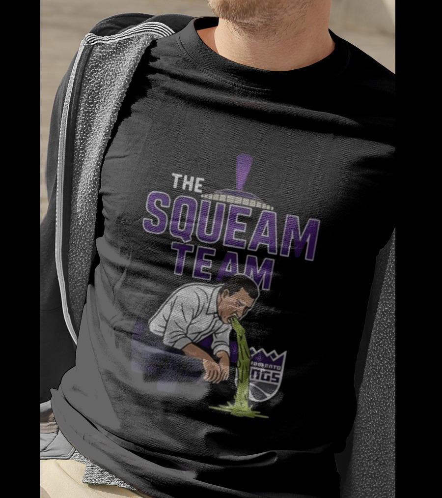Sacramento Kings The Squeam Team Basketball 2025 T-Shirt