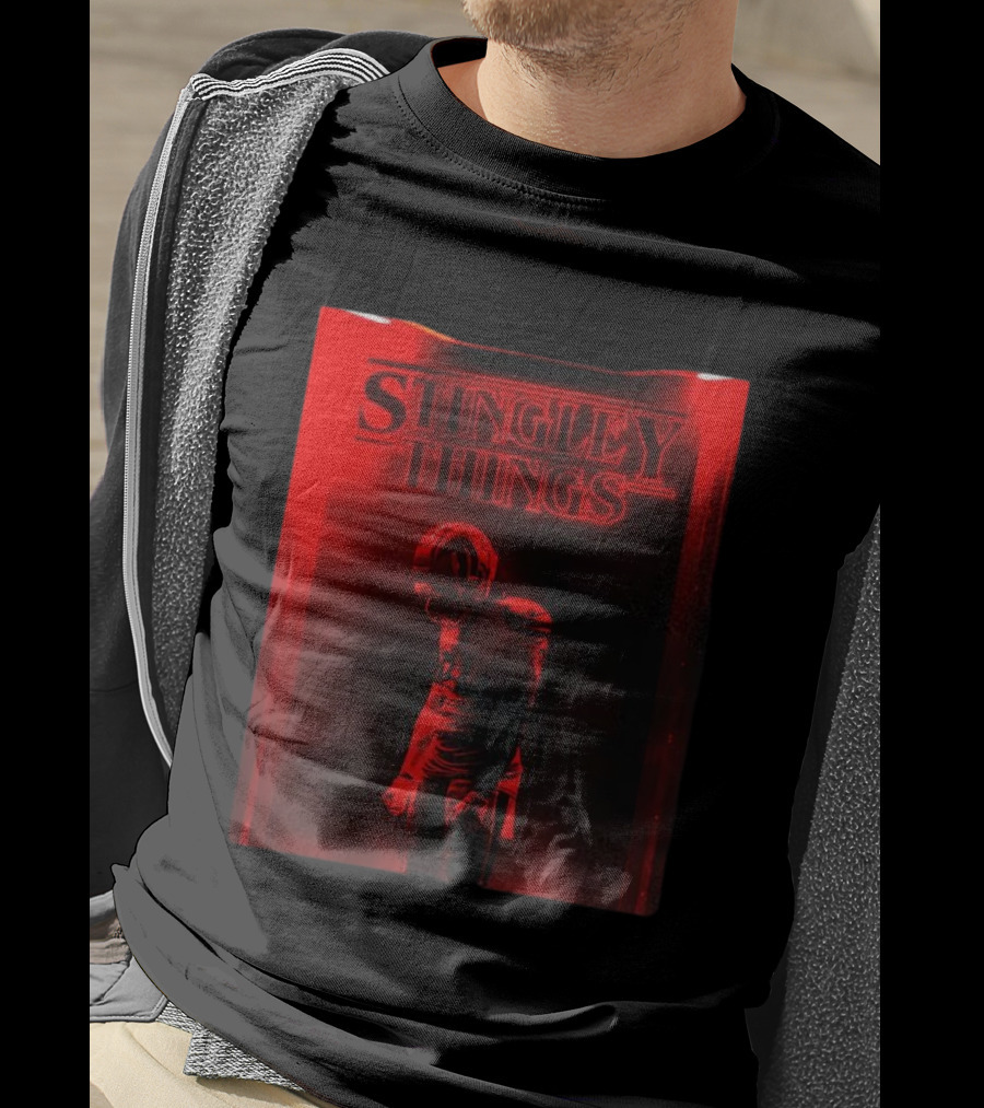 Stingley Things Derek Stingley Jr Houston Texans NFL Meets Stranger Things T-Shirt