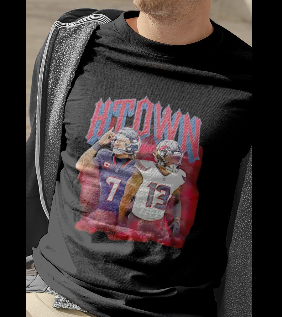 HTOWN CJ Stroud Christian Kirk Houston Football T-Shirt