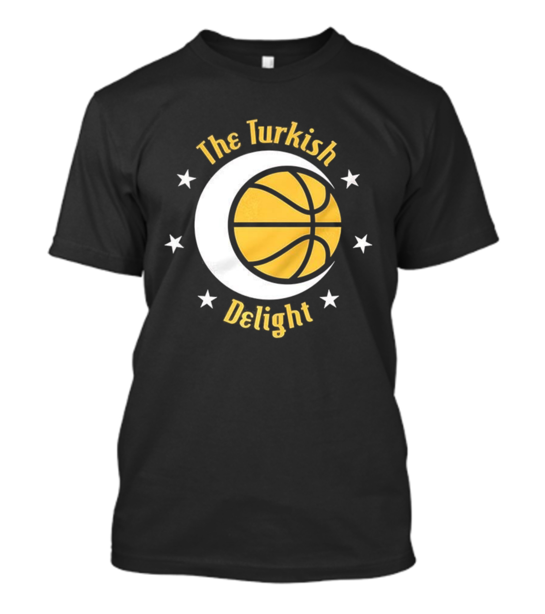 Houston Rockets The Turkish Delight Basketball Crescent Moon And Stars T-Shirt