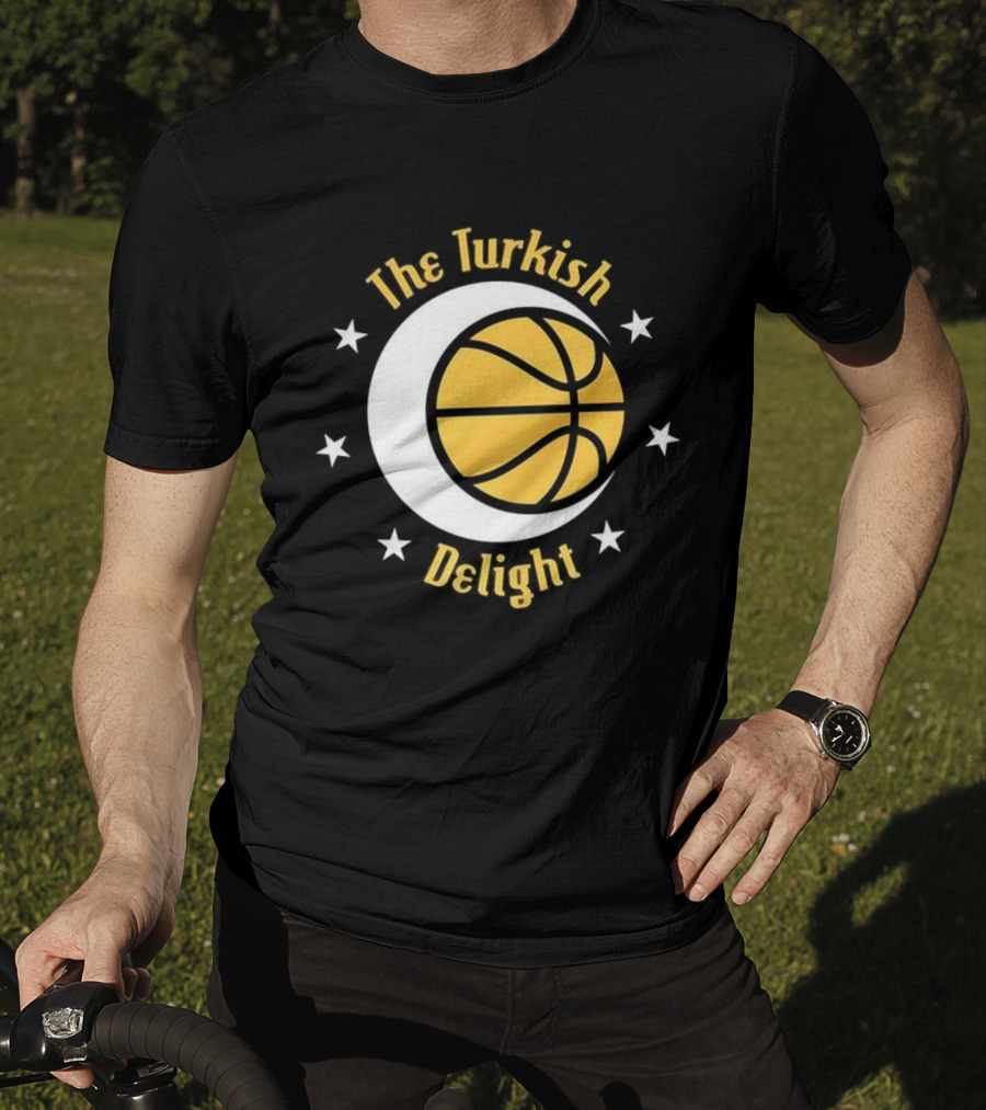 Houston Rockets The Turkish Delight Basketball Crescent Moon And Stars T-Shirt