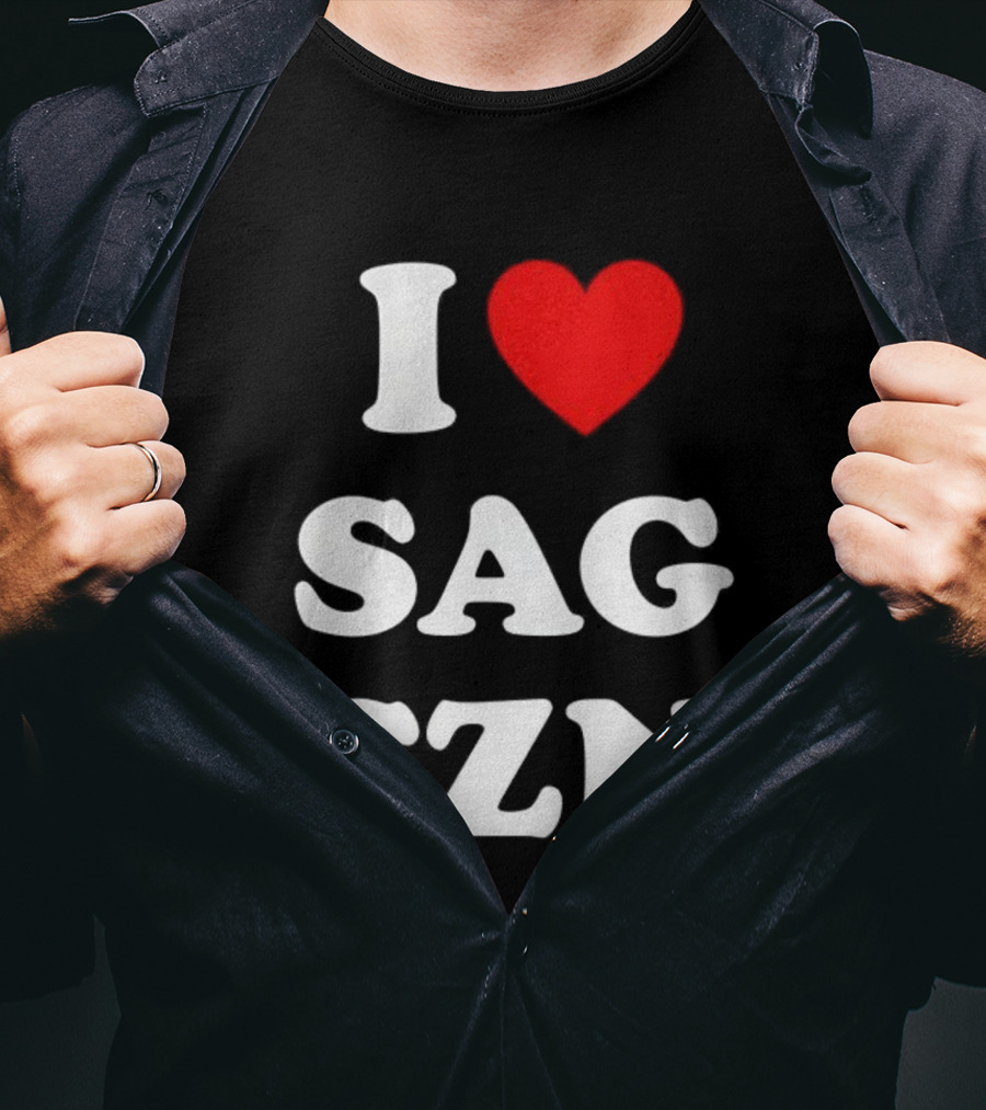 I Love Sagittarius Season Zodiac Enthusiast T-Shirt