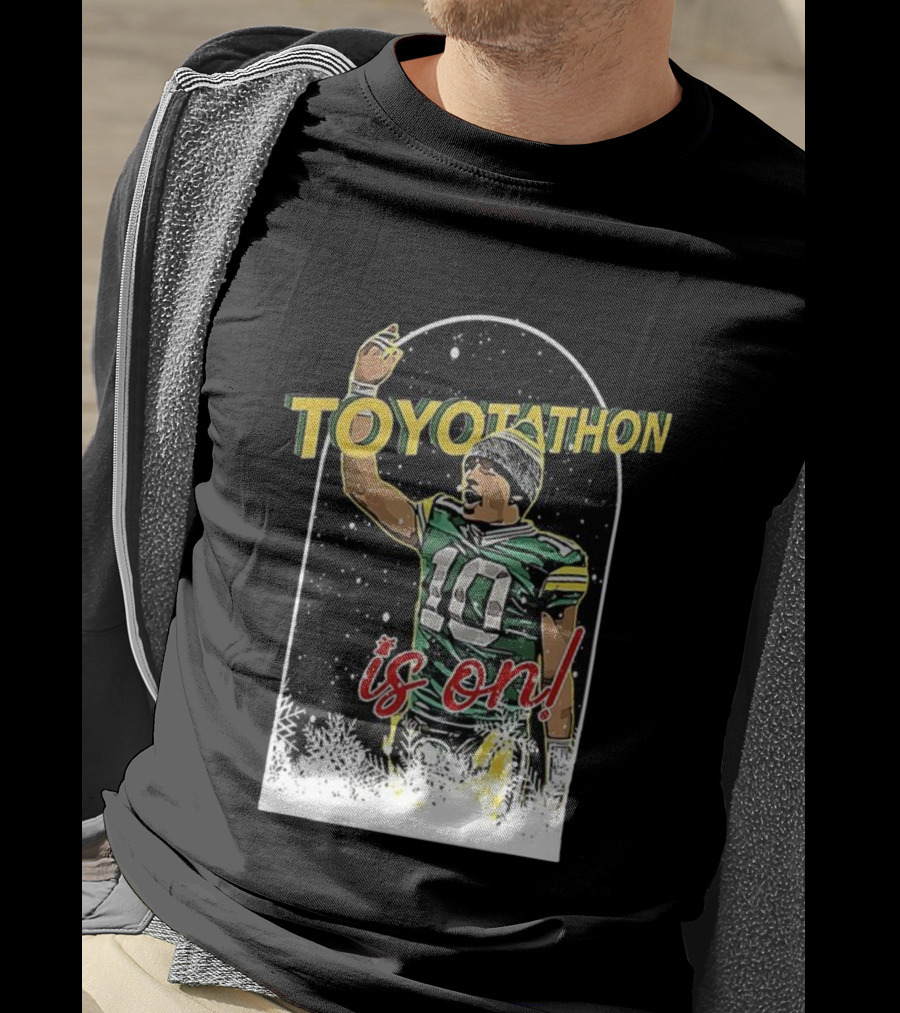 Toyotathon Is On Jordan Love Green Bay Packers Christmas T-Shirt