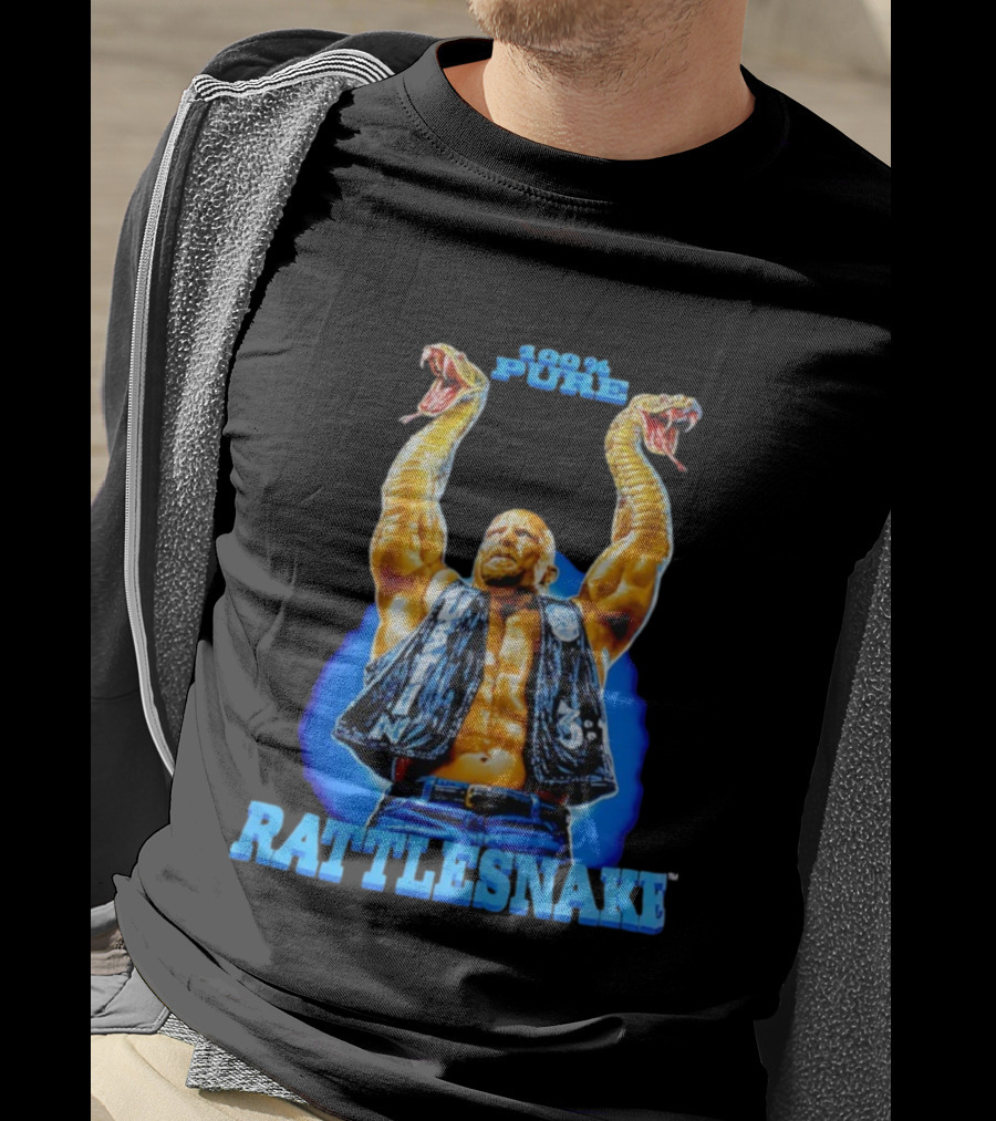 Stone Cold Steve Austin 100% Pure Rattlesnake T-Shirt