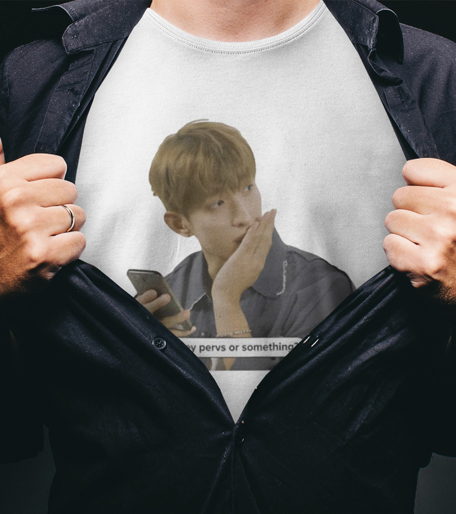 DK Are They Pervs Or Something Text Message Reaction Image T-Shirt