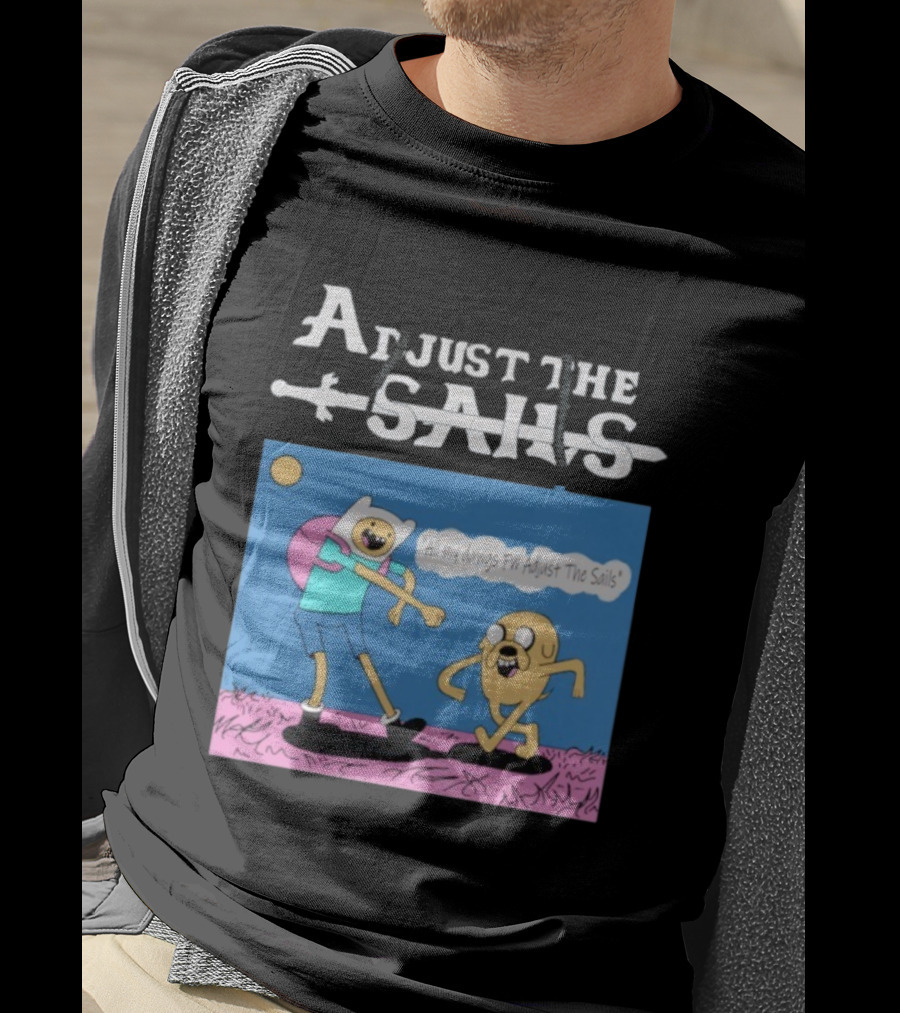 Adjust The Sails All My Dawgs FW Finn X Jake T-Shirt